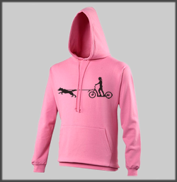 Female Scooter Joring Hoodie